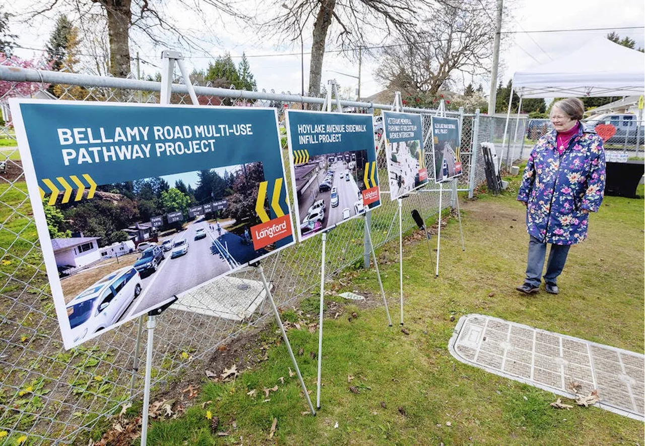 Sidewalk, intersection upgrades aim to make routes to school safer in Langford