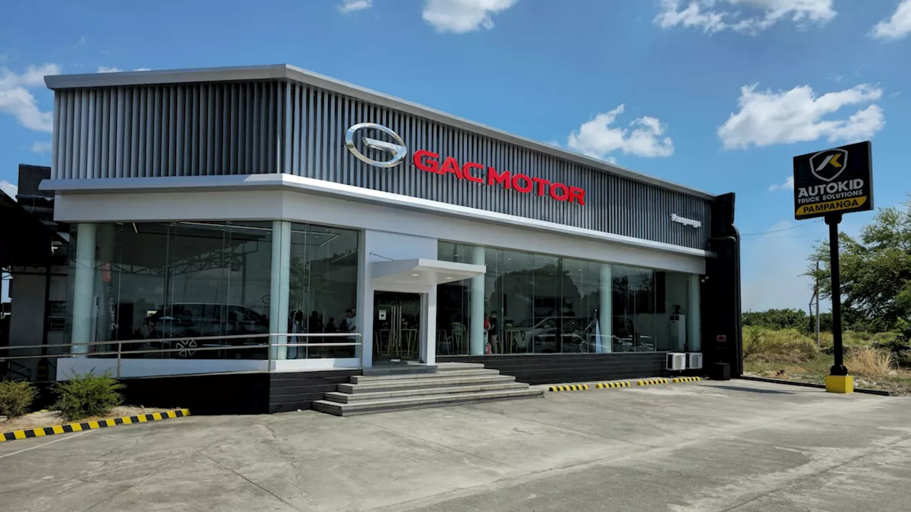 GAC Motor now has a dealership in San Fernando, Pampanga