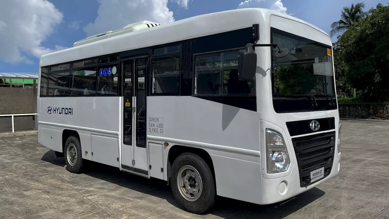 Hyundai Trucks and Buses showcases its HD50S GT Class 4 modern PUV