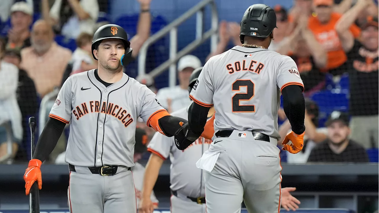 Winn throws six solid innings as Giants beat Marlins to win series