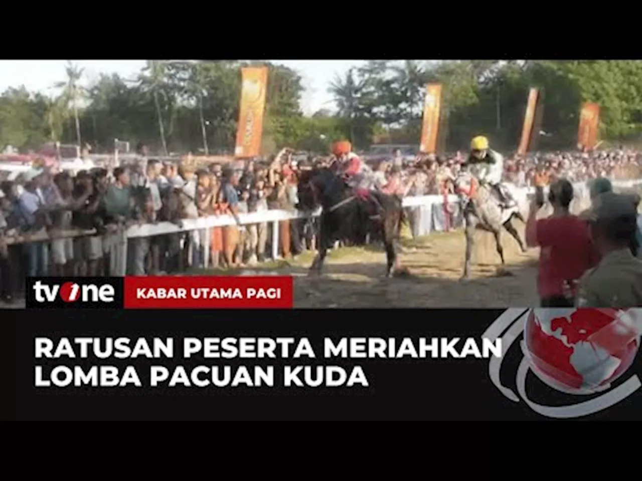 Tradisi Syawal, Warga Pesisir Kebumen Gelar Lomba Pacuan Kuda