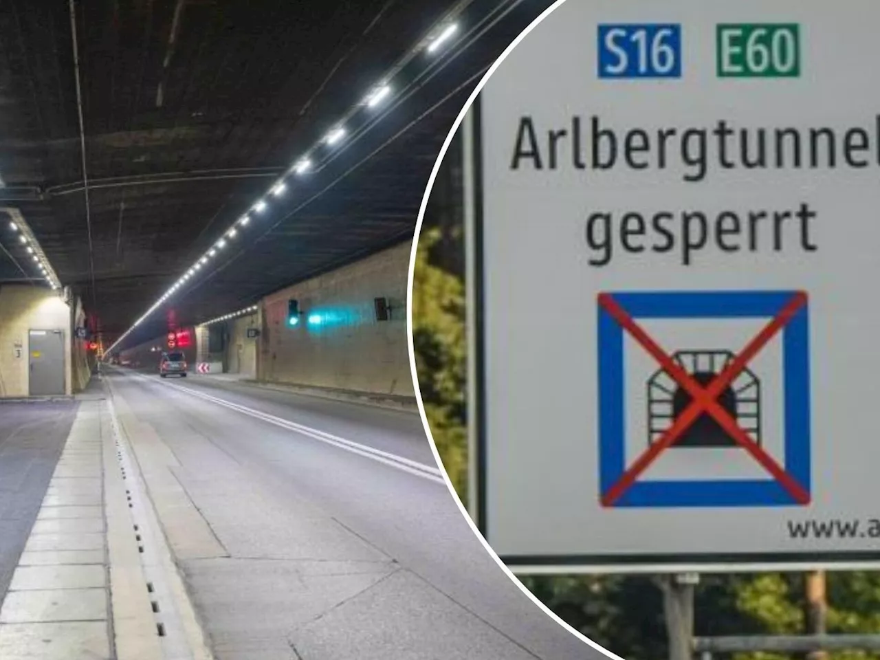 Dauer, Ausweichrouten & Maut: Alles zur Sanierung und Sperre des Arlbergtunnels