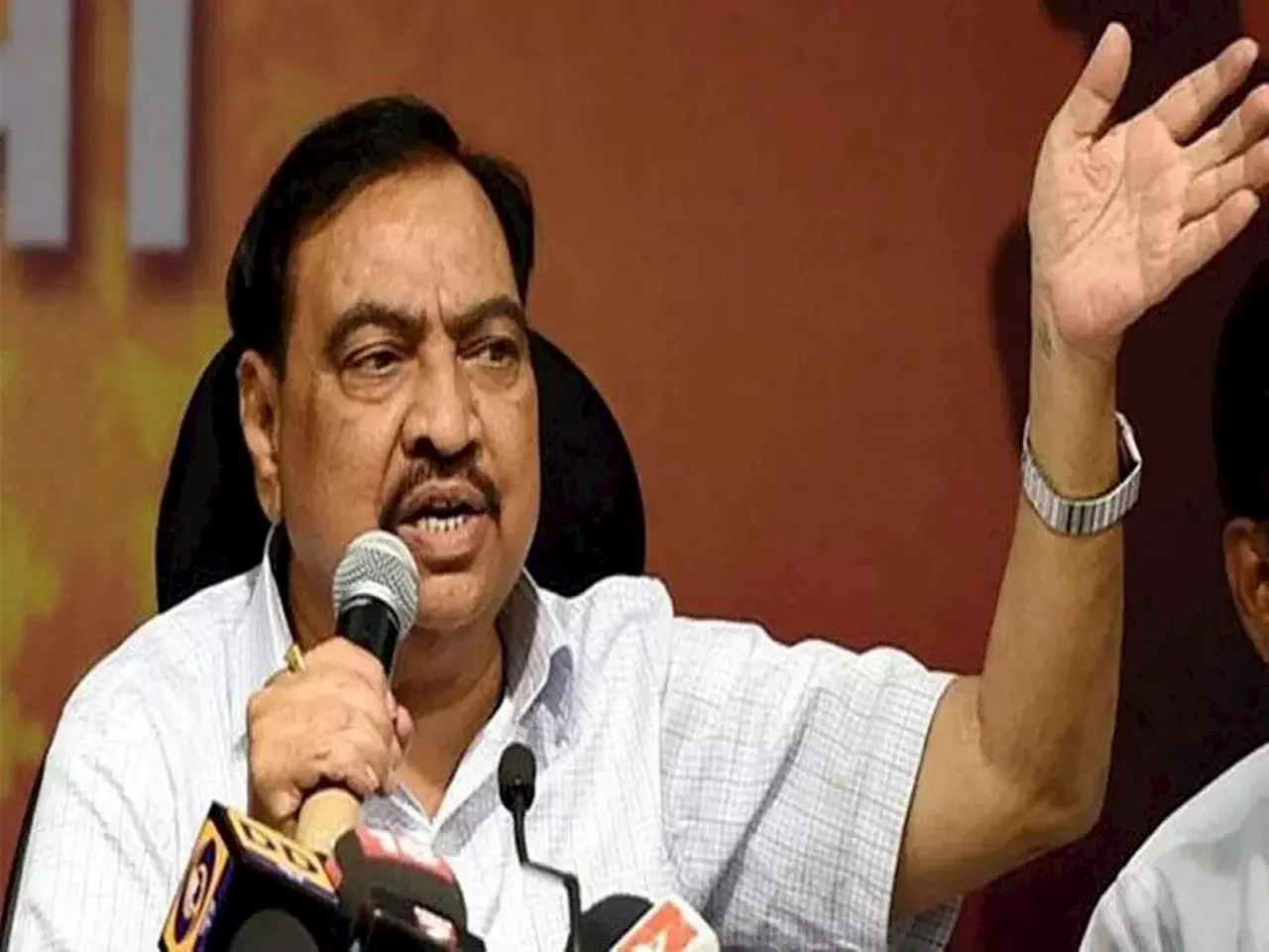 Eknath Khadse : एकनाथ खडसे यांना दाऊद- छोटा शकील गँगकडून जीवे मारण्याची धमकी; फोन आला आणि....