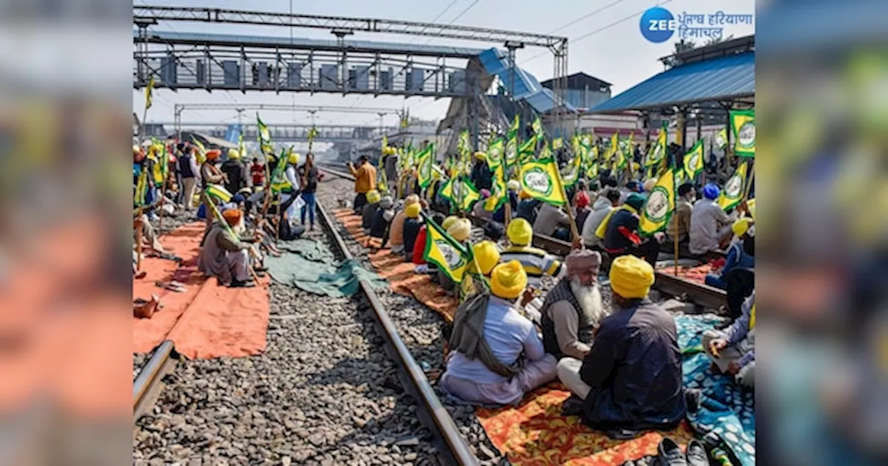 Rail Roko Protest: ਸ਼ੰਭੂ ਬਾਰਡਰ ਤੇ ਕਿਸਾਨ ਅੱਜ ਰੋਕਣਗੇ ਰੇਲਾਂ, ਜੇਲ੍ਹਾਂ ਚ ਬੰਦ ਕਿਸਾਨਾਂ ਦੀ ਰਿਹਾਈ ਦੀ ਮੰਗ