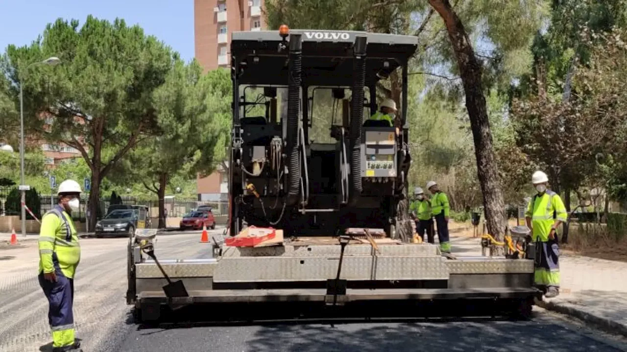 La Operación Asfalto regresa a Madrid con la mejora de 49 calles en la primera fase