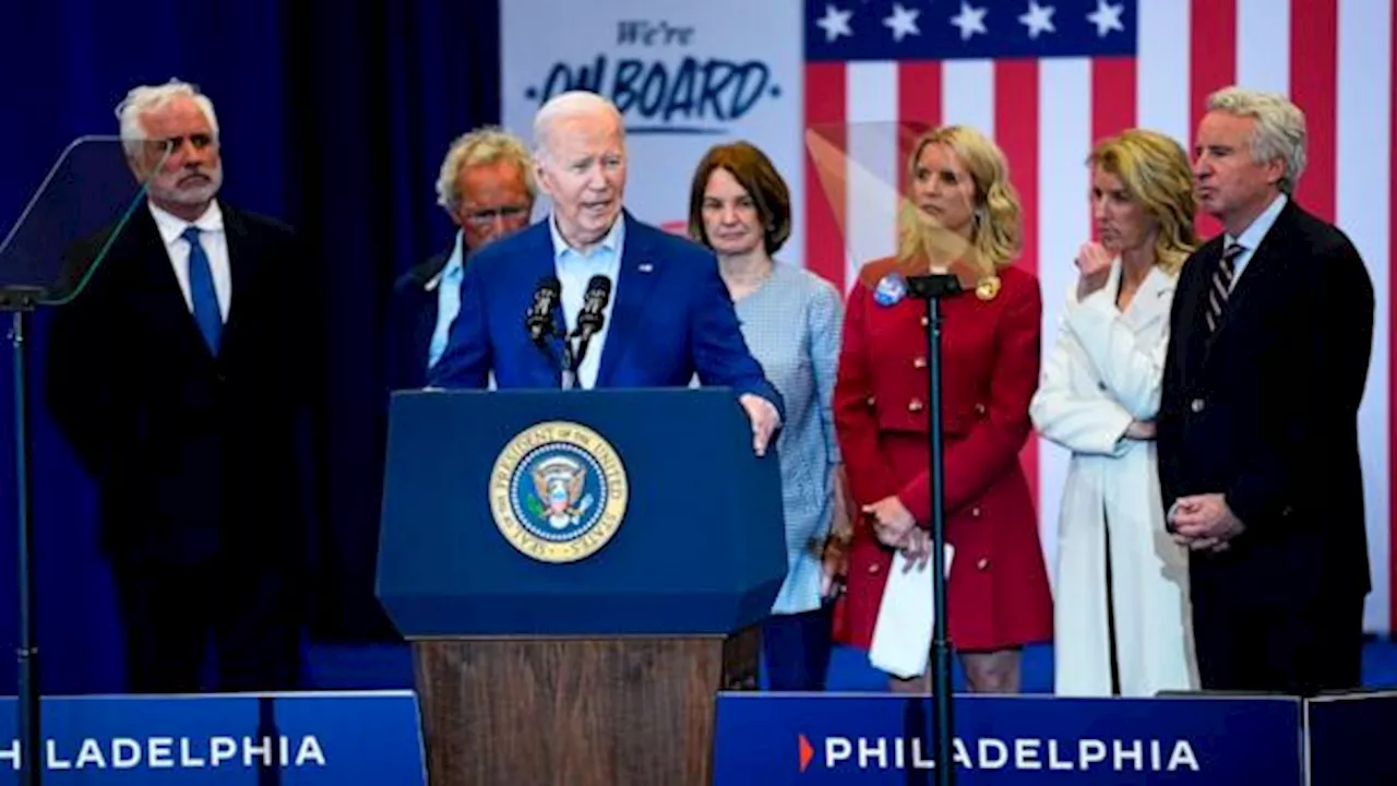 Biden, in counter to RFK Jr., gets endorsement of other Kennedy family members