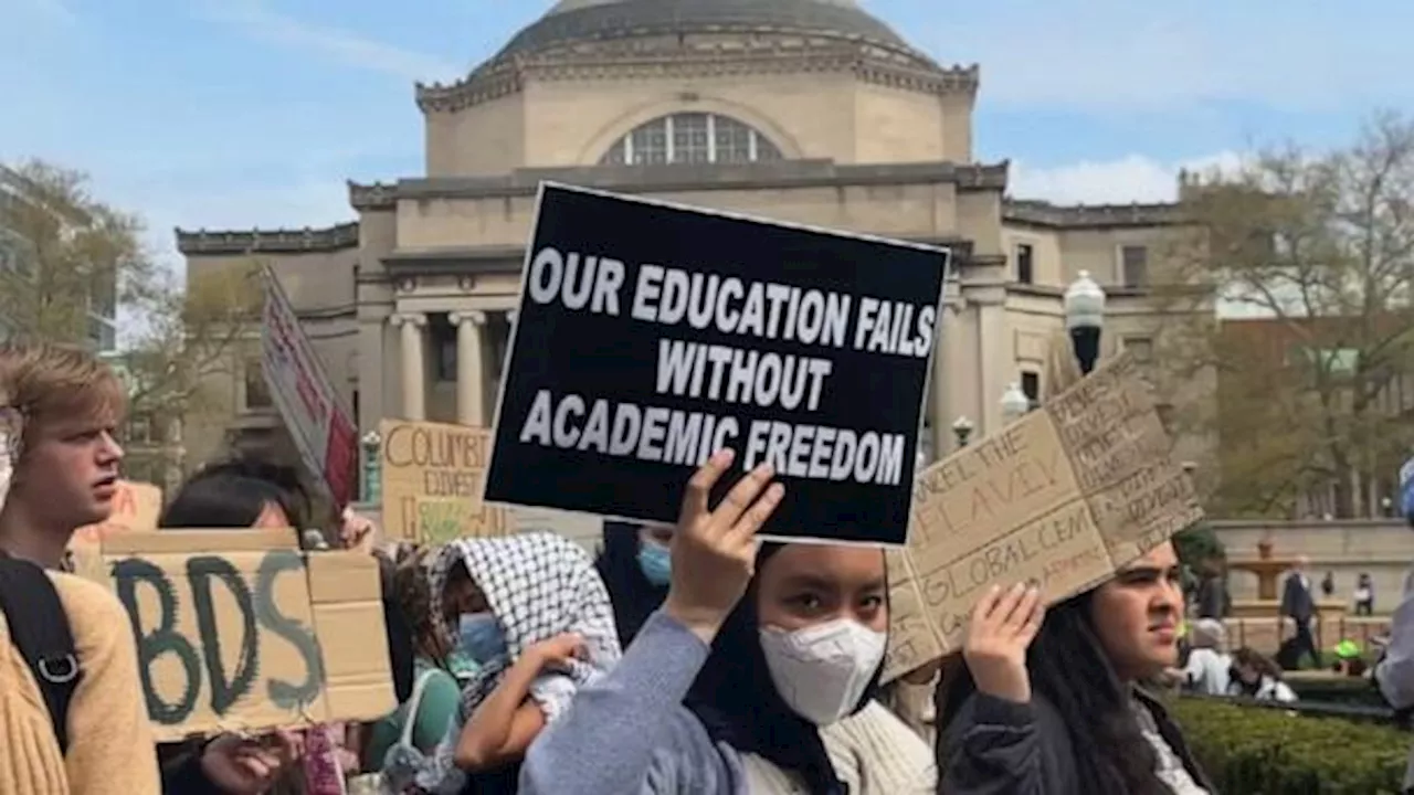 Rep. Omar's daughter suspended from Columbia University amid protests