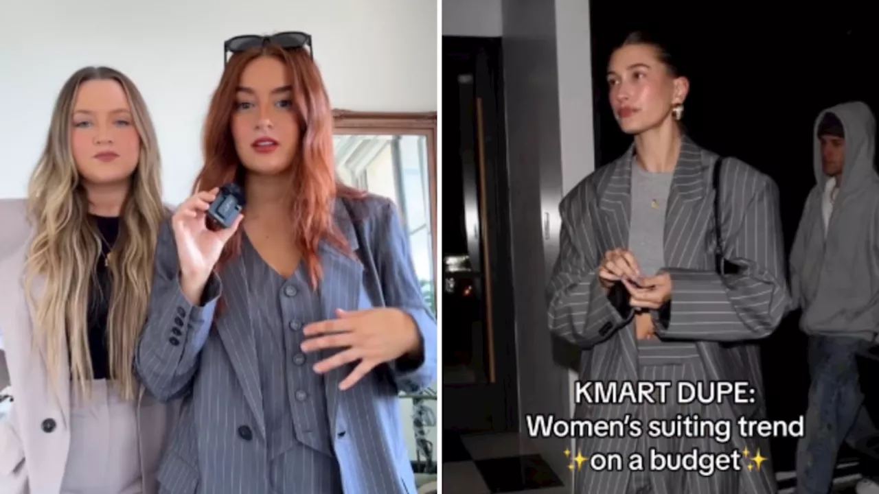 Thrift queens: How you can recreate this season’s hottest suiting look from Kmart