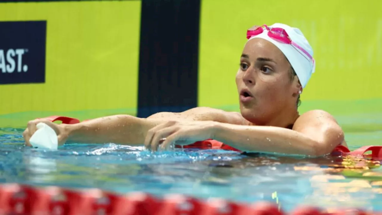 Australian swimming champ Kaylee McKeown’s stunning one-word answer after smashing another medley record