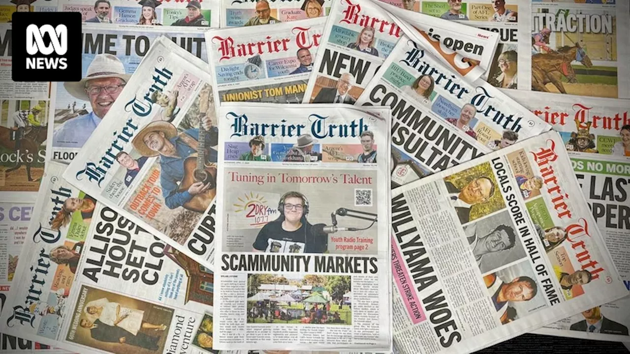 Broken Hill's union-run newspaper the Barrier Truth announces closure after nearly 130 years