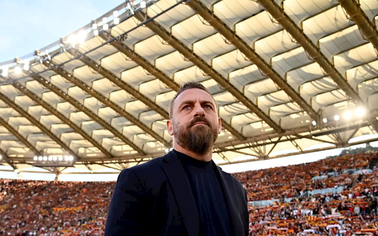 La Roma avanti con De Rossi, 'progetto a lungo termine'