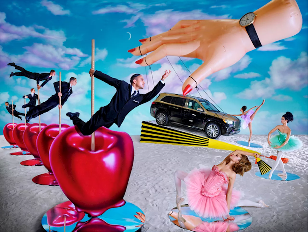 Mercedes con David LaChapelle alla Milano Design week