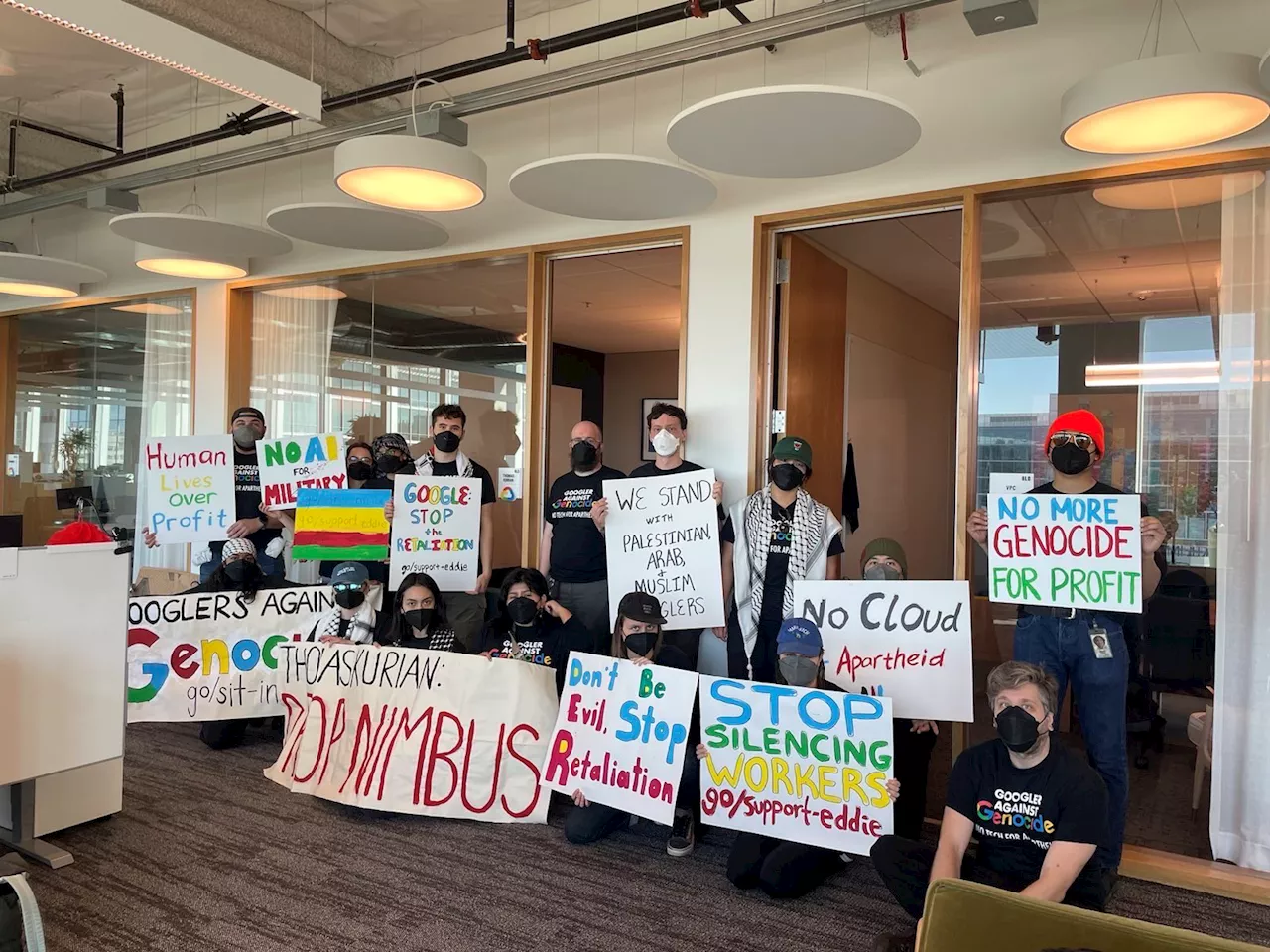 Google Fires 28 Employees Taking Part in Protests Over Israel Contract