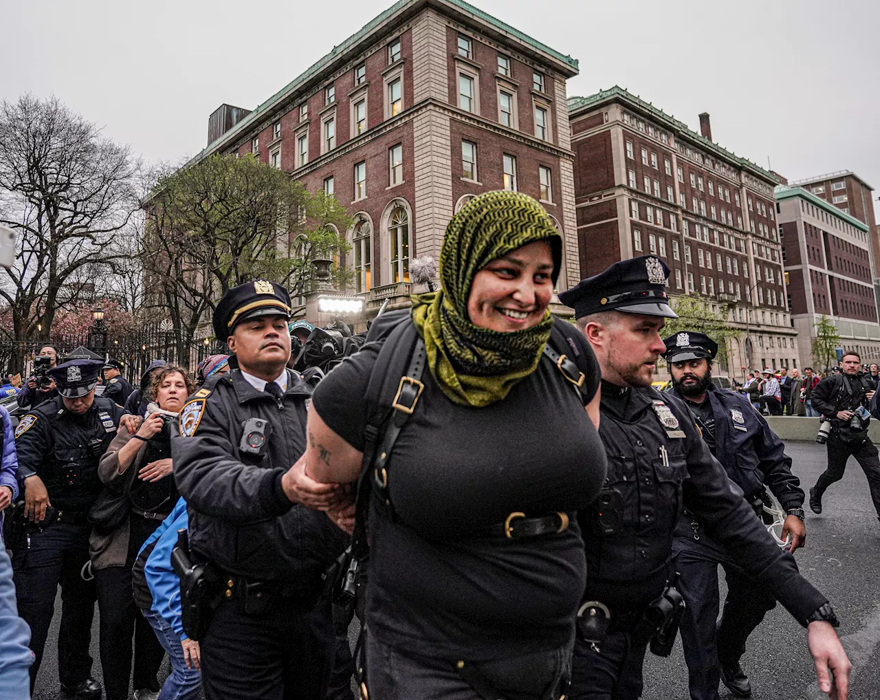 Columbia University protest: Pro-Palestine students enter second day of occupation