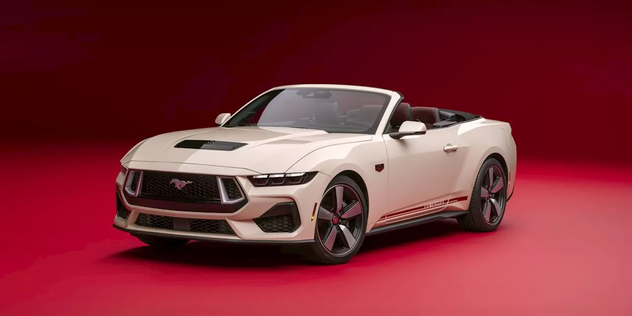 2025 Ford Mustang 60th Anniversary Celebrates Mustang History