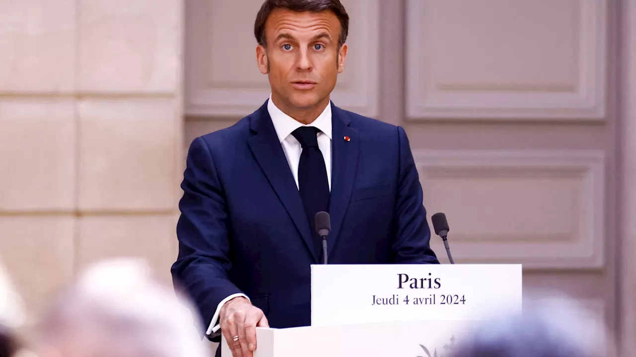 Emmanuel Macron annonce qu'il prononcera un discours sur l'Europe jeudi prochain à la Sorbonne