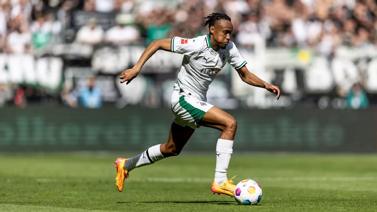 Borussia Mönchengladbach: Nathan Ngoumou spielt trotz Schmerzen