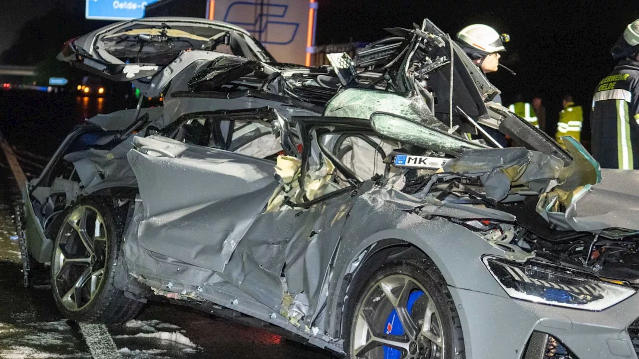 Unwetter in Deutschland: Toter und Verletzte bei Hagel-Unfällen auf Autobahn