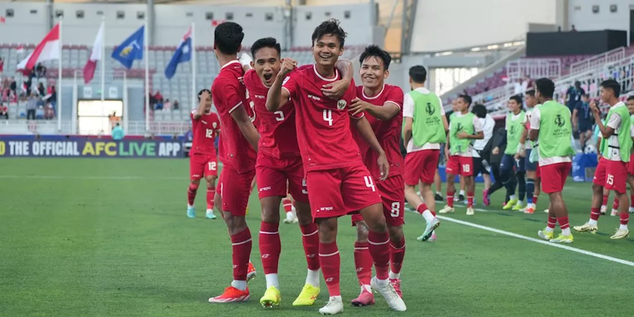 Momen-momen Menarik Indonesia U-23 vs Australia: VAR Lagi, Ernando Gagalin Penalti, Sroyer Dikartu Kuning