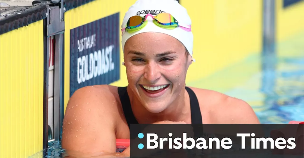 McKeown just smashed another Australian record, but she won’t swim the race in Paris