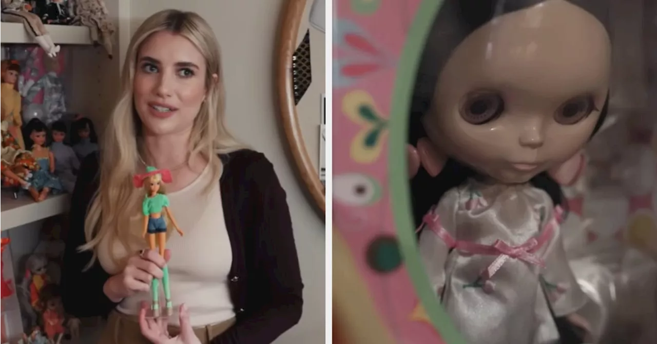 Emma Roberts Reveals 'Doll Wall' Collection