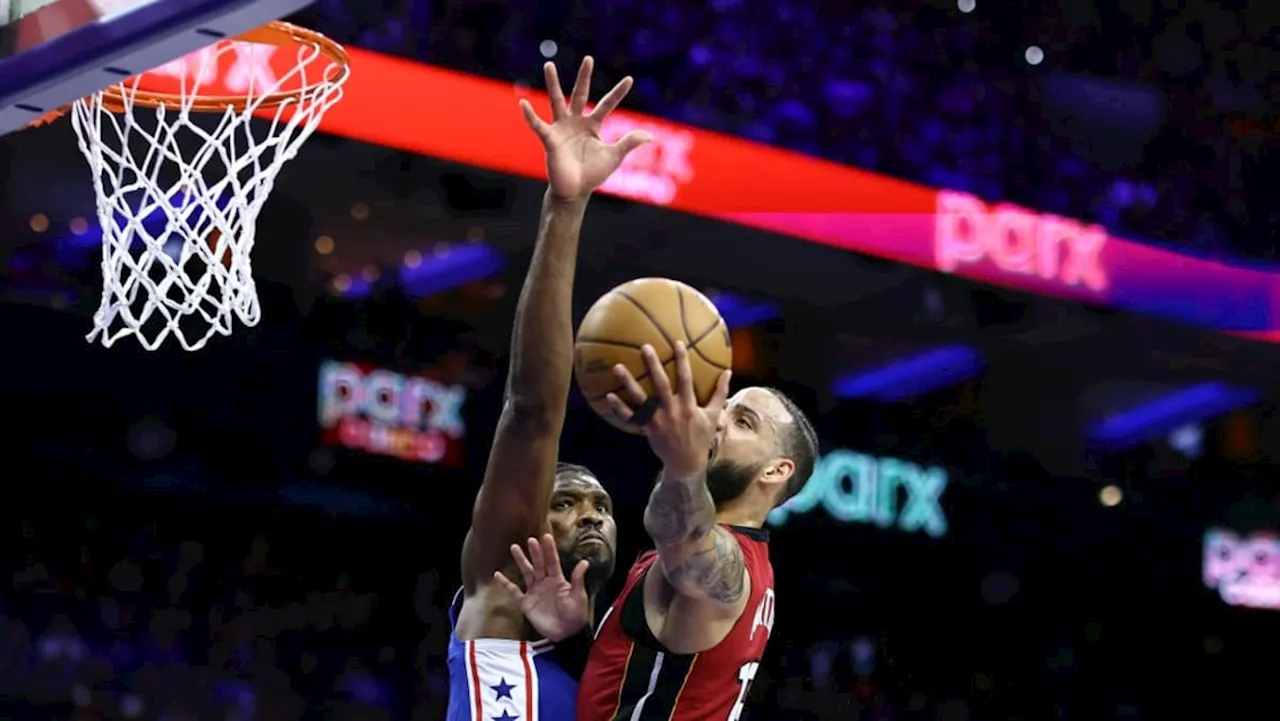 Sixers beat Heat to book playoff date with Knicks, Bulls rout Hawks