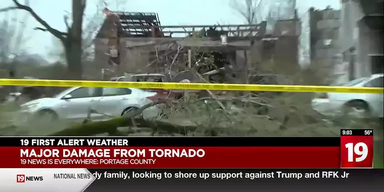 National Weather Service confirms EF-1 tornado in Portage County