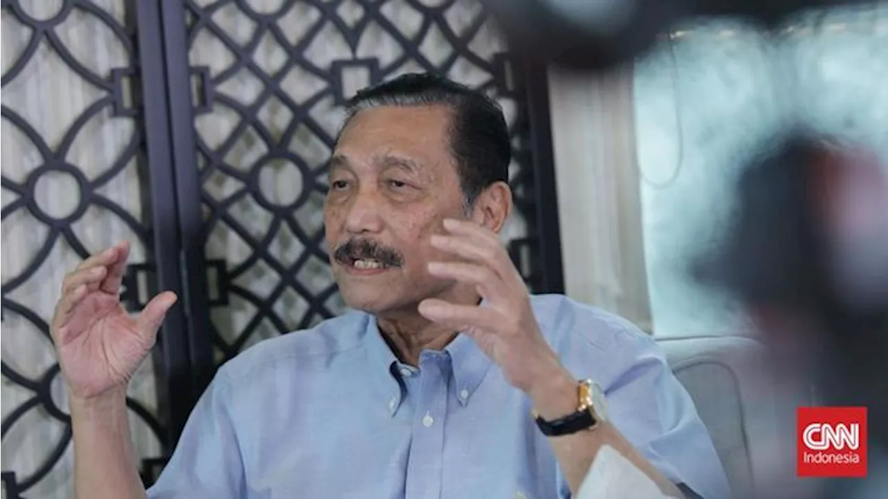 Luhut Blak-blakan soal Ditugasi Jokowi Kawal Investasi Apple di IKN