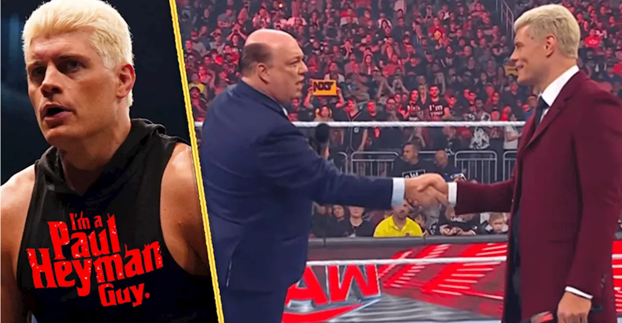 WWE Champion Cody Rhodes: 'I Probably Would Have Made The Best Paul Heyman Guy.'