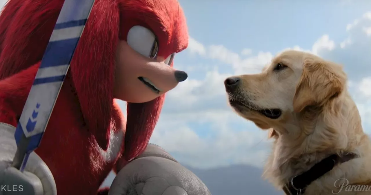 Knuckles Clip Shows Titular Warrior Trying to Train a Dog