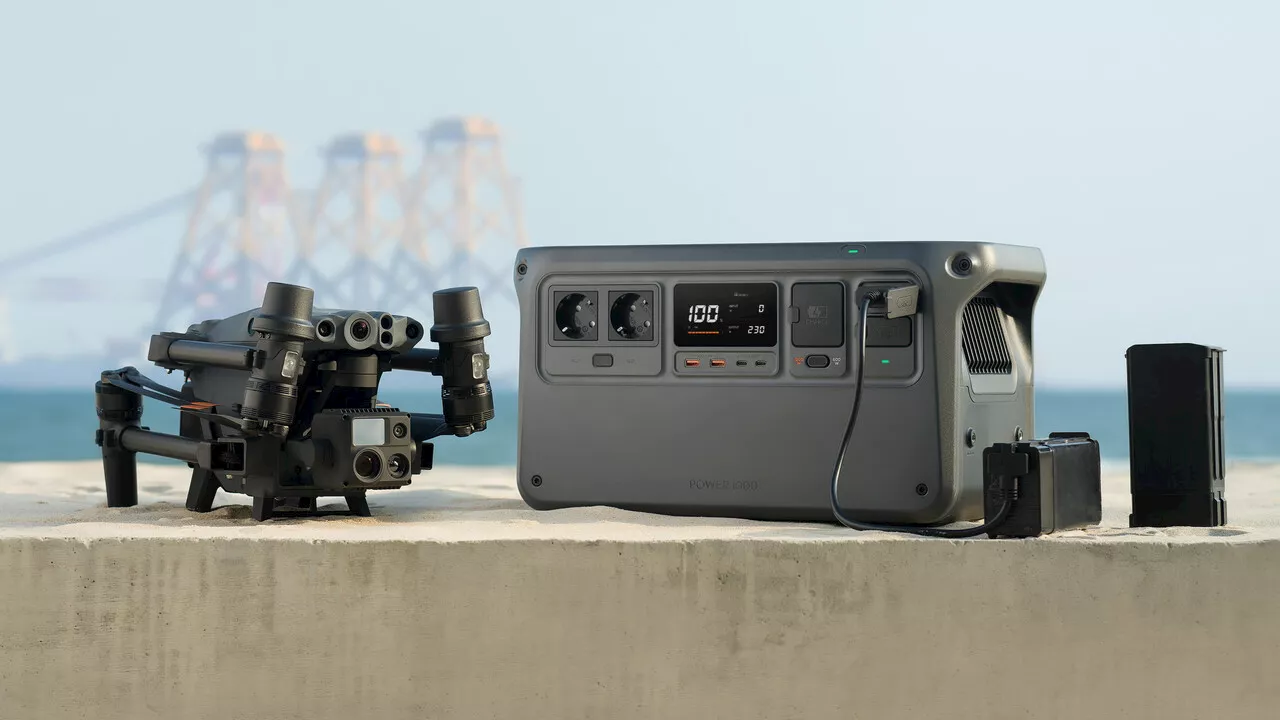 DJI Power 1000 und Power 500: Mobile Powerstations laden Drohnen unterwegs schnell auf