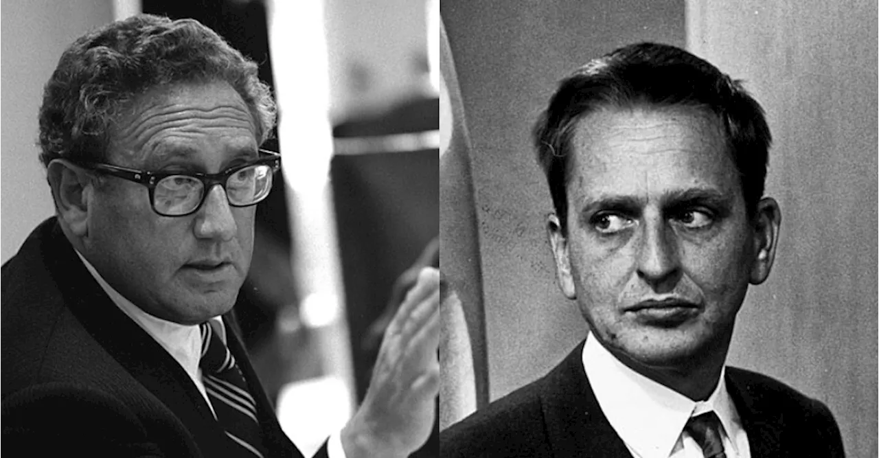 Kissinger och Palme i gräl om Portugals diktatur