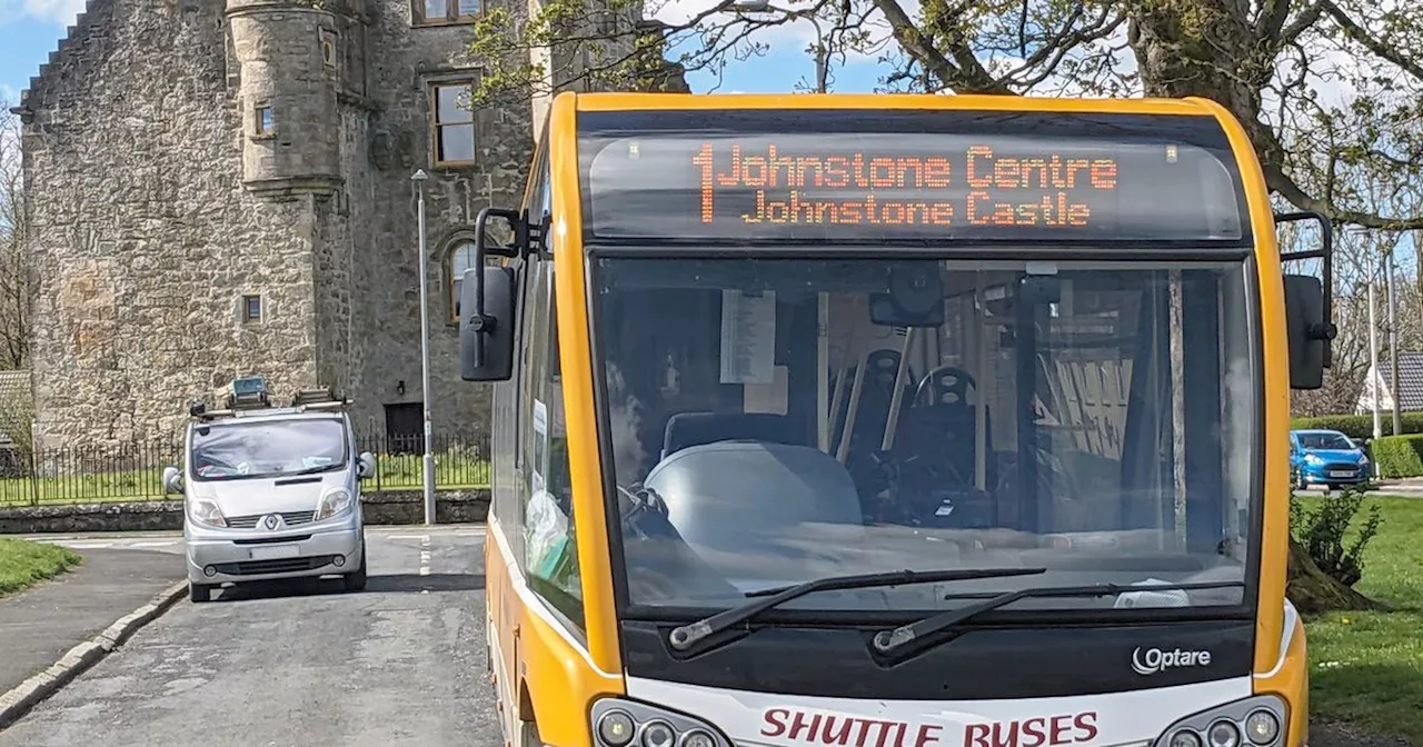 Bus firm boss accuses rivals of wanting to oust them from Renfrewshire route