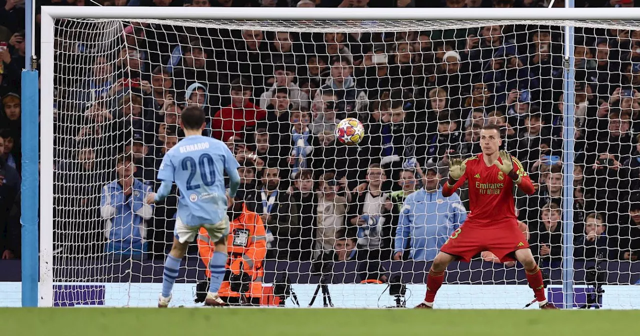 Man City fans come under fire after Bernardo Silva penalty miss vs Real Madrid