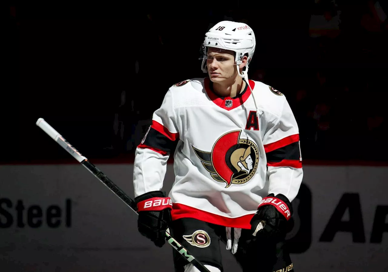 Ottawa Senators’ Tim Stutzle has shoulder injury, should be good for next season