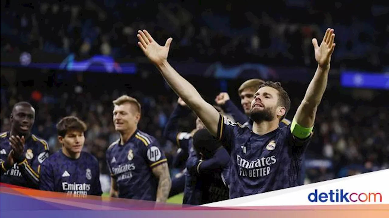 Kalahkan Juara Bertahan Man City, Real Madrid ke Semifinal Liga Champions