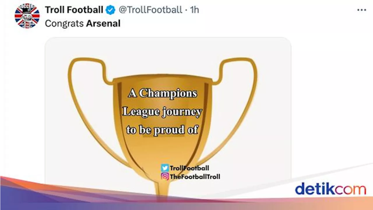 Meme-meme Kocak Arsenal Didepak Bayern Munich di Liga Champions