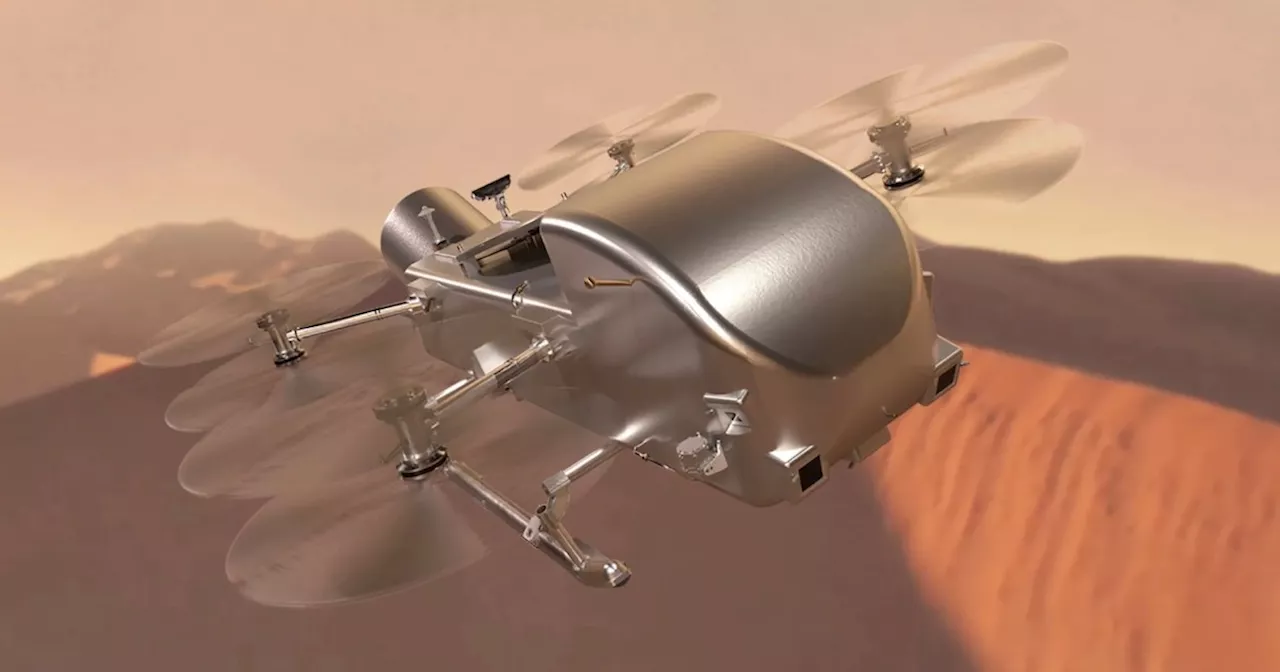 NASA green-lights mission to send car-sized drone to Saturn moon