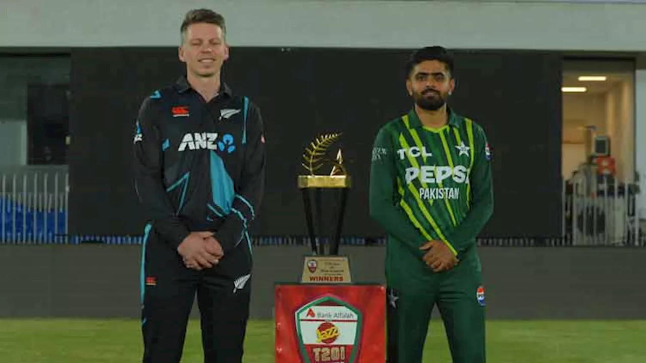 Trophy for Pakistan vs New Zealand T20I series unveiled