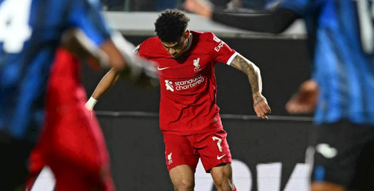 El Atalanta acaba con el sueño europeo del Liverpool de Luis Díaz