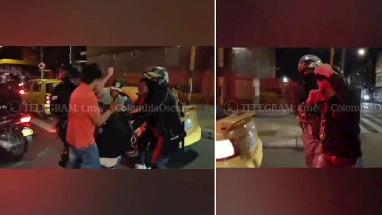 (Video) Linchan a presuntos ladrones cuando intentaban robar carro en el noroccidente de Bogotá