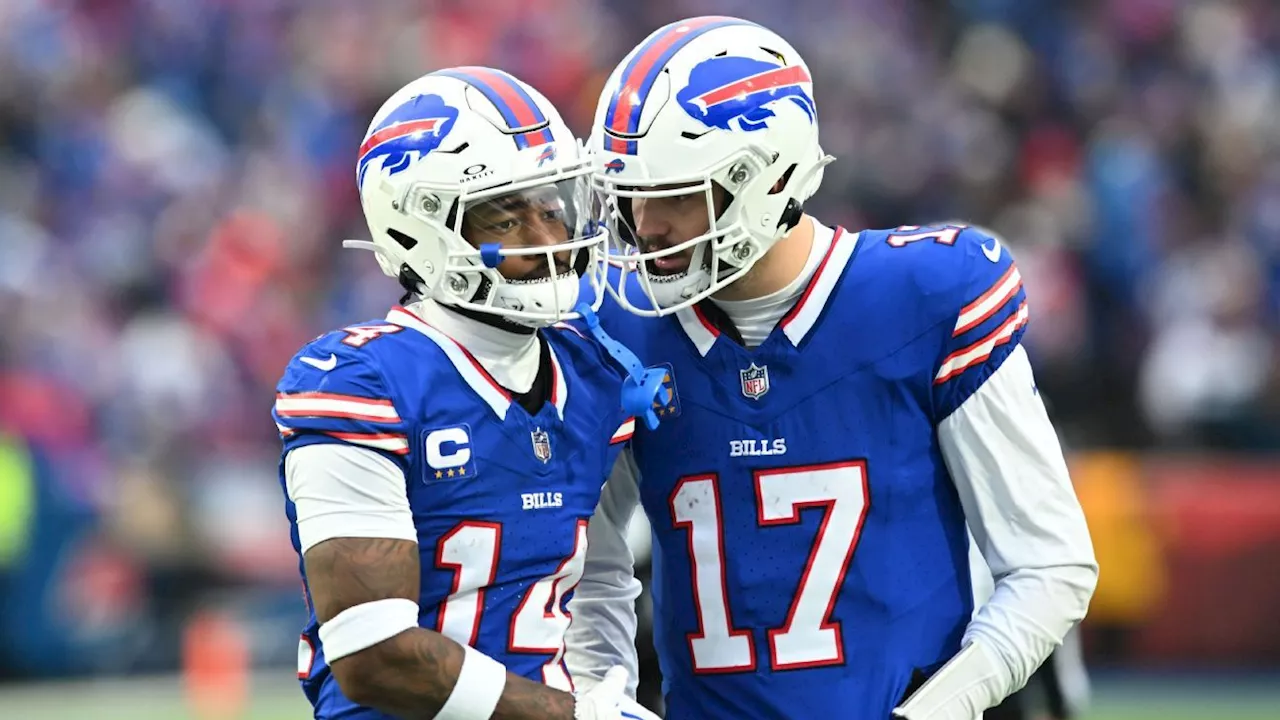 Bills' Josh Allen thanks departed Stefon Diggs for his hard work