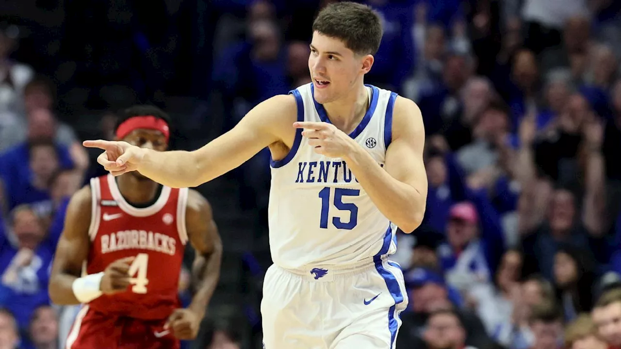 Reed Sheppard enters NBA draft, leaves Kentucky after 1 season