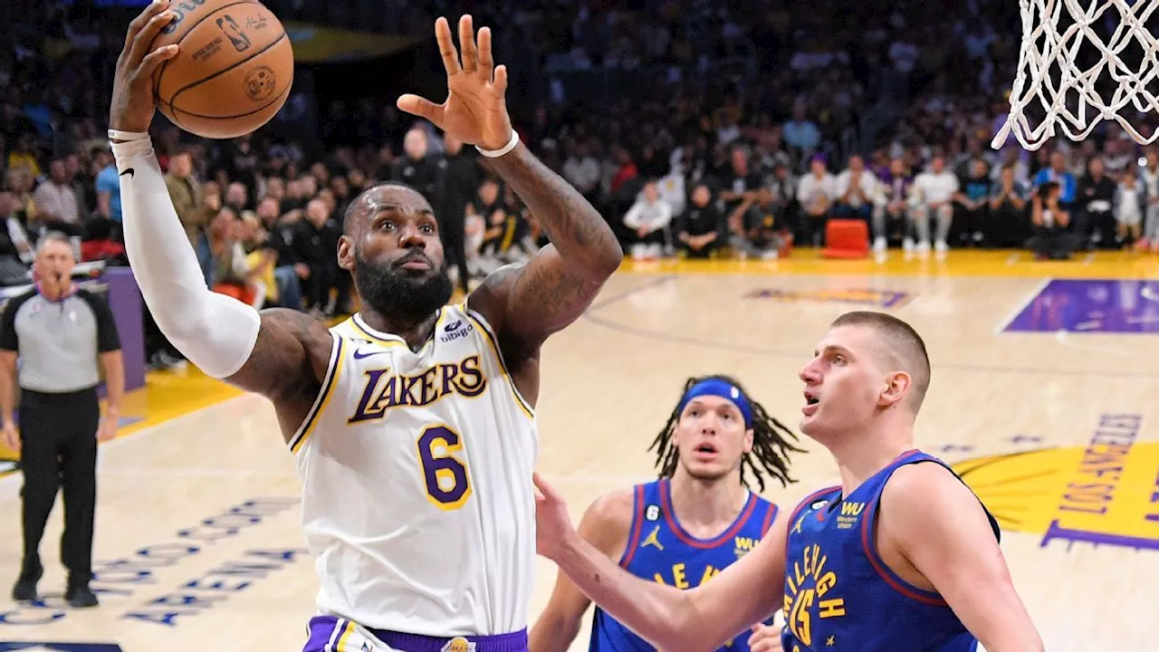 The Los Angeles Lakers uphill battle against the Denver Nuggets