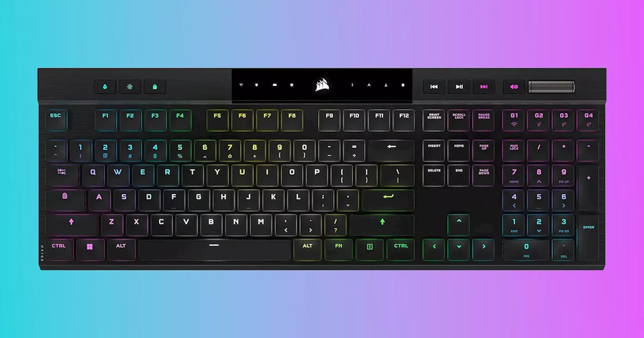 this refurb Corsair K100 Air Wireless is down to just $100 from Corsair