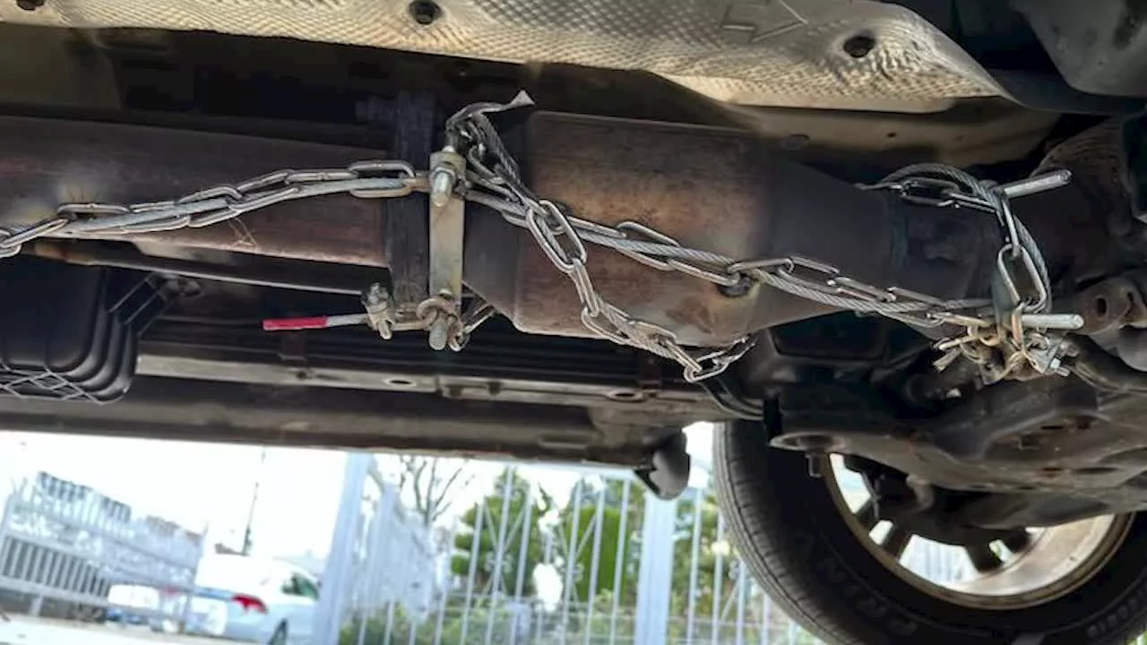 Bronx welder creates 'cat safe' invention to stop catalytic converter theft