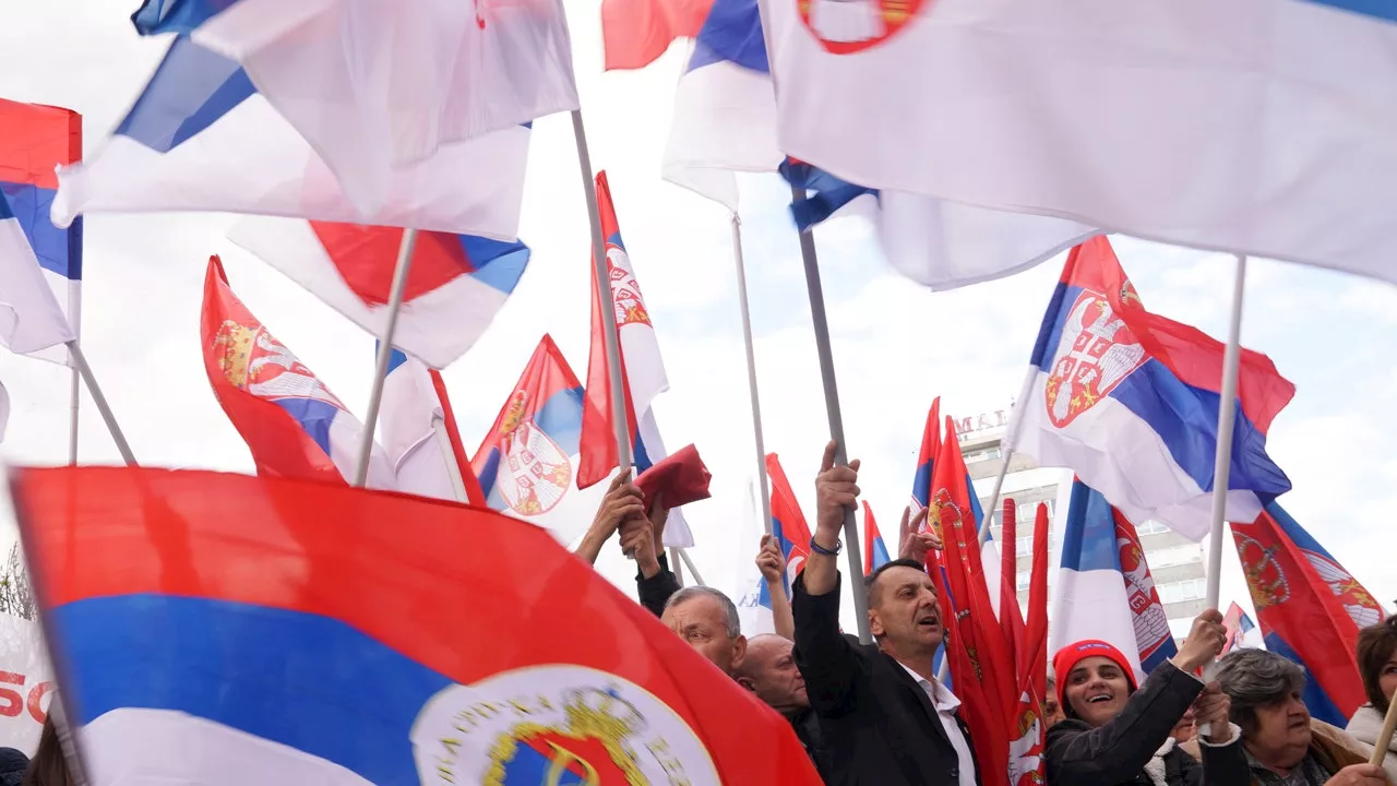 Thousands of Bosnian Serbs attend rally denying genocide was committed in Srebrenica in 1995