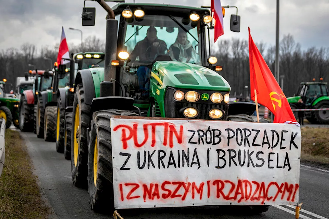 Польские фермеры возобновили протесты на гранцие с Украиной