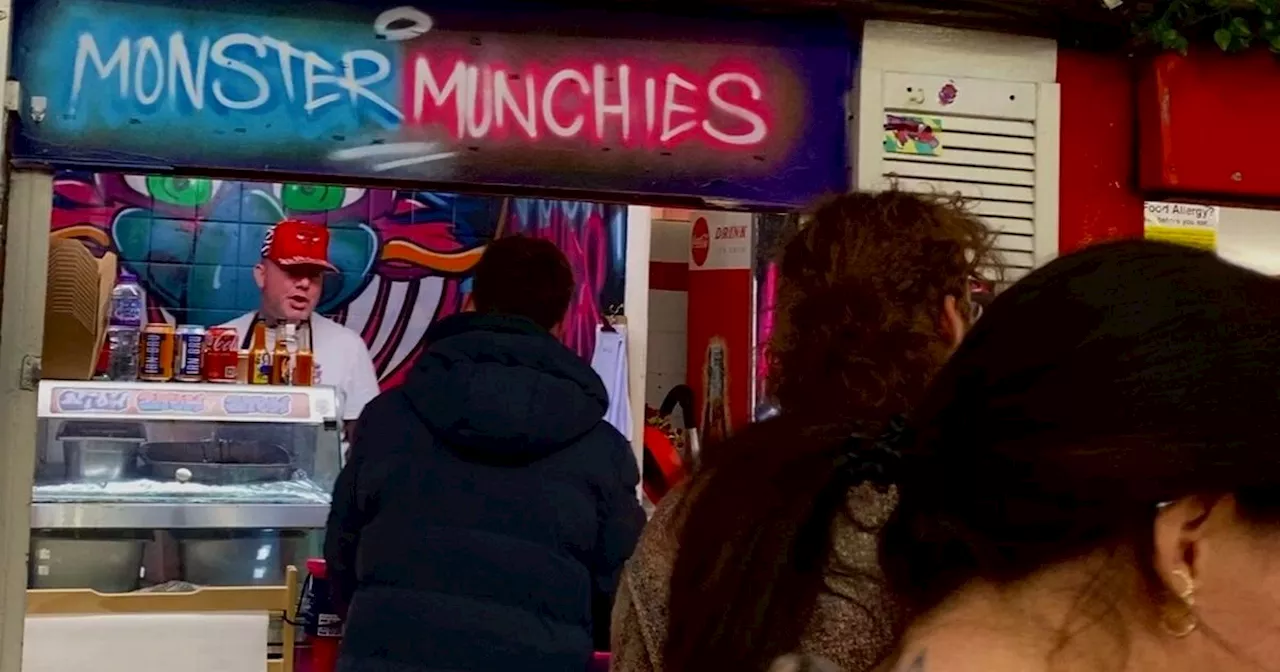 We tried Monster Munchies at the Barras and their epic 'hangover killing' scran