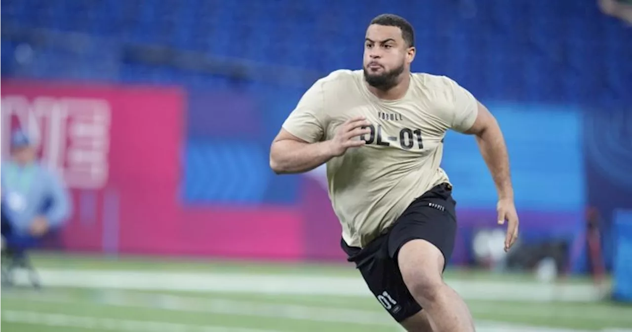 Offensive lineman Isaiah Adams retains top spot in CFL Scouting Bureau spring list